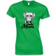  Boxer Face Dog Mum-Ladies T Shirt 