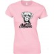  Boxer Face Dog Mum-Ladies T Shirt 