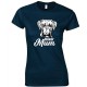  Boxer Face Dog Mum-Ladies T Shirt 