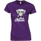  Boxer Face Dog Mum-Ladies T Shirt 