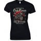  Motorcycle Custom Cafe Racer Full of Speed Go Fast Or Go Home- Ladies T Shirt 
