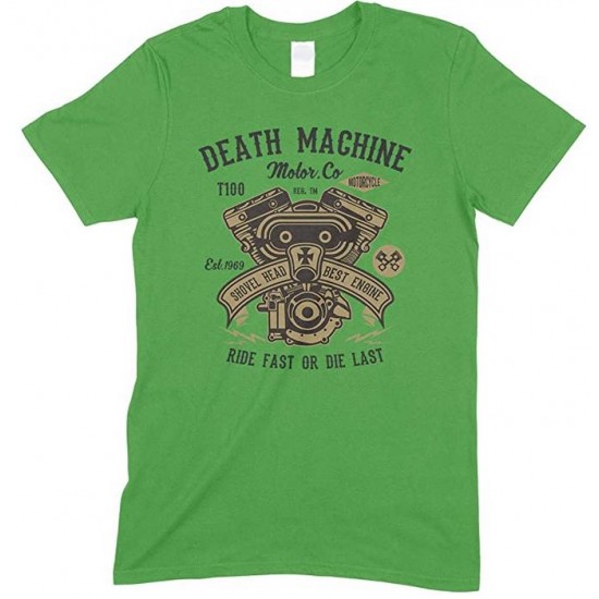  Death Machine Ride Fast Or Die Last Unisex T Shirt Boy-Girl 