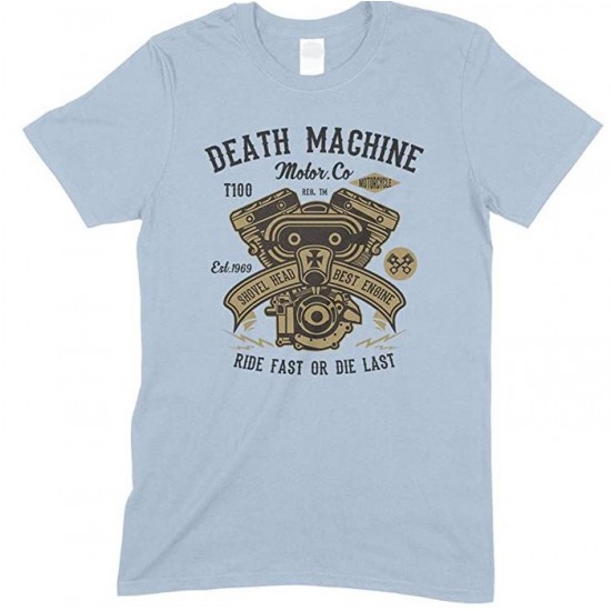  Death Machine Ride Fast Or Die Last Unisex T Shirt Boy-Girl 