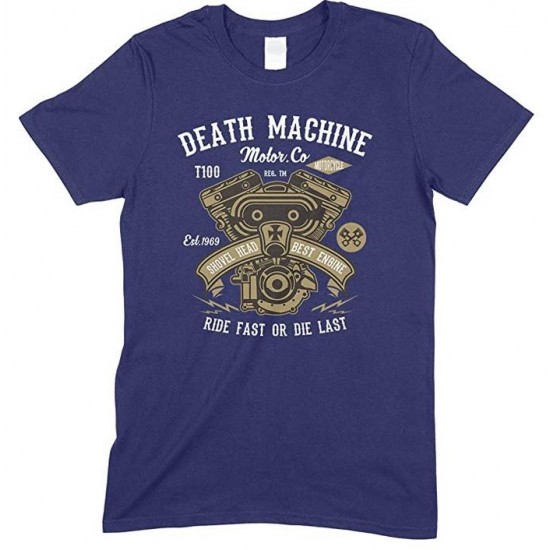  Death Machine Ride Fast Or Die Last Unisex T Shirt Boy-Girl 