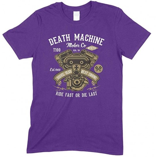  Death Machine Ride Fast Or Die Last Unisex T Shirt Boy-Girl 