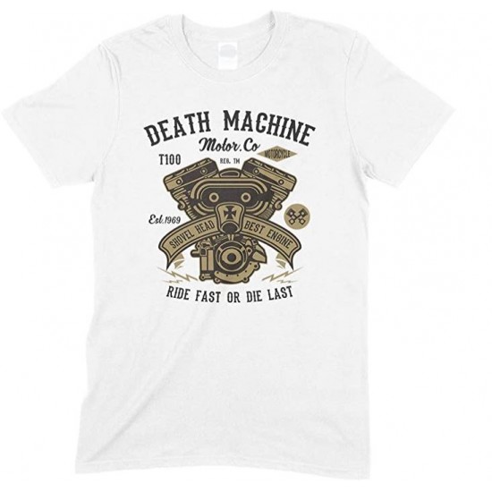  Death Machine Ride Fast Or Die Last Unisex T Shirt Boy-Girl 