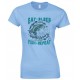 Eat Sleep Fish Repeat- Ladies Fishing T Shirt