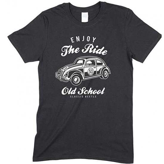 Enjoy The Ride Old School Classic Beetle - Men's Unisex T Shirt