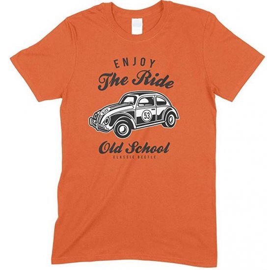 Enjoy The Ride Old School Classic Beetle - Men's Unisex T Shirt