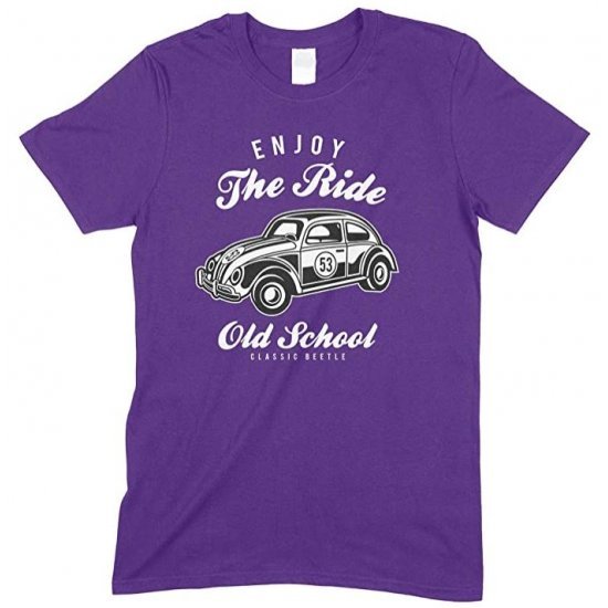 Enjoy The Ride Old School Classic Beetle - Men's Unisex T Shirt