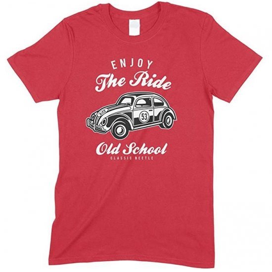 Enjoy The Ride Old School Classic Beetle - Men's Unisex T Shirt