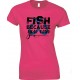 Fish Because You Can - Ladies Fishing T Shirt