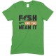 Fish Like You Mean It-Kids Unisex Fishing T Shirt-Boy- Girl