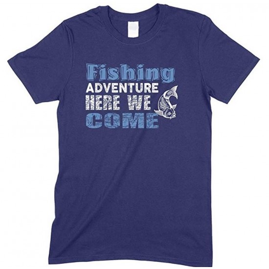 Fishing Adventure Here We Come-Kid's T Shirt Boy/Girl