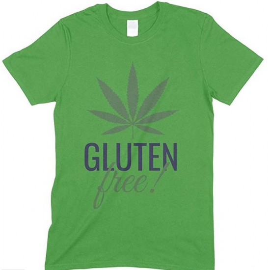  Gluten Free Weed  - Men's Funny T Shirt 