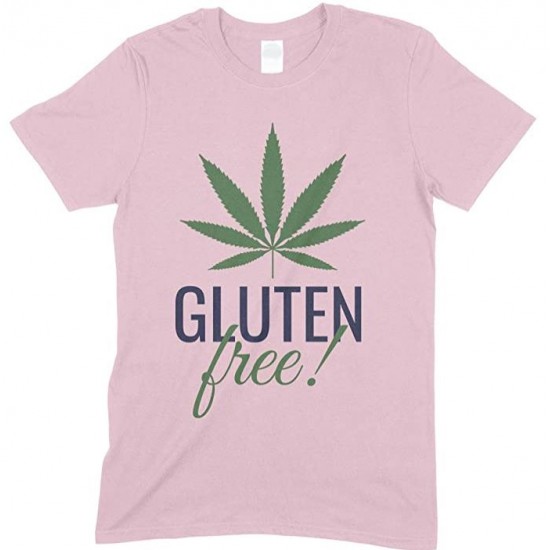  Gluten Free Weed  - Men's Funny T Shirt 