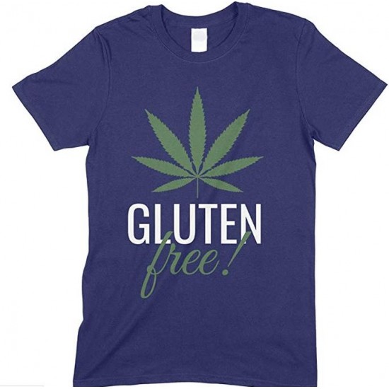  Gluten Free Weed  - Men's Funny T Shirt 