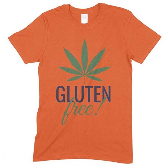  Gluten Free Weed  - Men's Funny T Shirt 