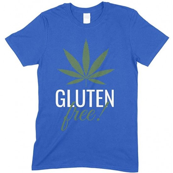  Gluten Free Weed  - Men's Funny T Shirt 