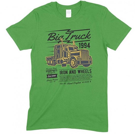  Big Truck 1994 Iron and Wheels- Children's T Shirt Boy-Girl 