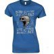 Ladies Born to Race- Live to Race- Printed T Shirt