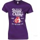  King of The Ring - Boxing Champ-Ladies T Shirt 