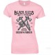 Black Axes Native American Indian Warrior-Ladies T Shirt 