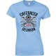 Caferacer Reunion Motorcycle London UK Ladies T Shirt 