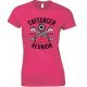 Caferacer Reunion Motorcycle London UK Ladies T Shirt 