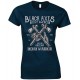 Black Axes Native American Indian Warrior-Ladies T Shirt 