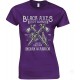 Black Axes Native American Indian Warrior-Ladies T Shirt 