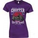 Ladies -West Coast -Chopper Motorcycles Garage- Live to Ride T-Shirt