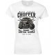 Ladies -West Coast -Chopper Motorcycles Garage- Live to Ride T-Shirt