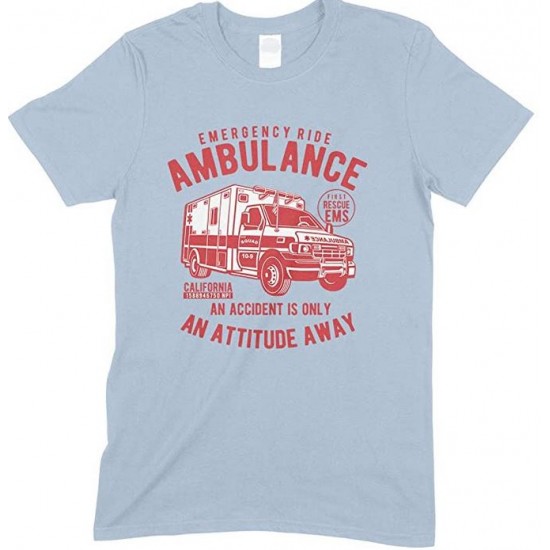 Emergency Ride Ambulance -Men's T Shirt 