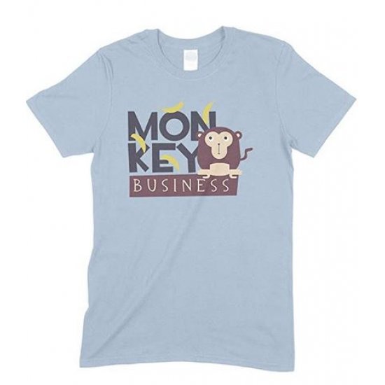 Adults Monkey Business - Novelty Funny Men's Unisex T Shirt 