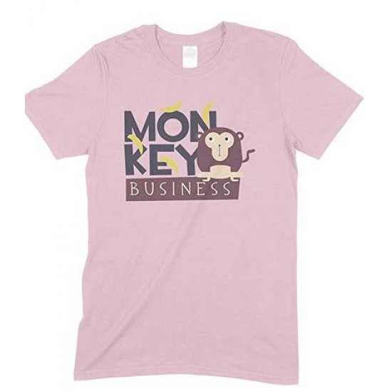 Adults Monkey Business - Novelty Funny Men's Unisex T Shirt 