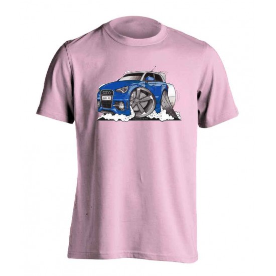 Koolart Audi A1 Blue 3148 Child's T Shirt