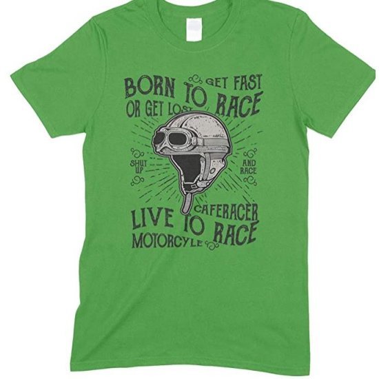  Children's Born to Race Live to Race -Unisex-T Shirt Boy-Girl 