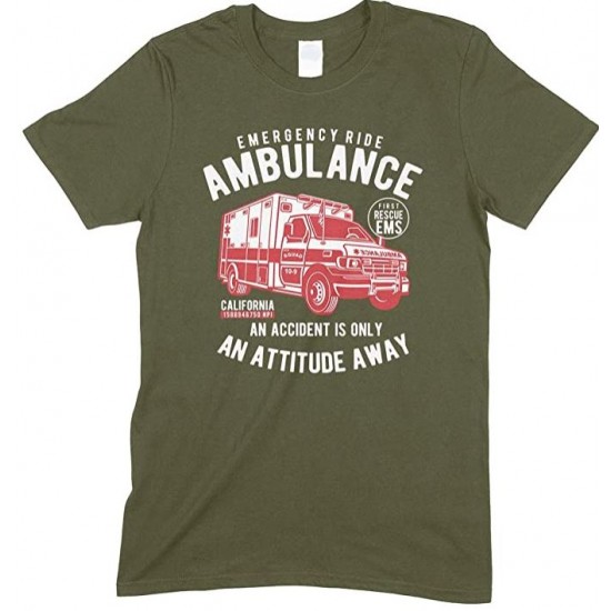 Emergency Ride Ambulance -Men's T Shirt 