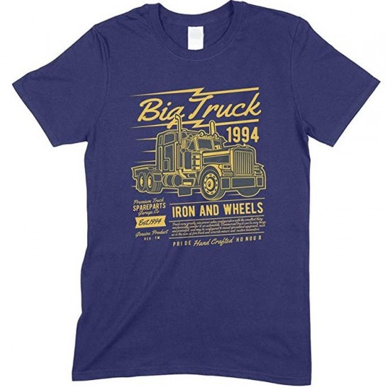  Big Truck 1994 Iron and Wheels- Children's T Shirt Boy-Girl 