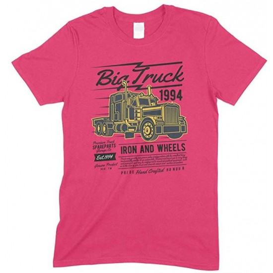  Big Truck 1994 Iron and Wheels- Children's T Shirt Boy-Girl 