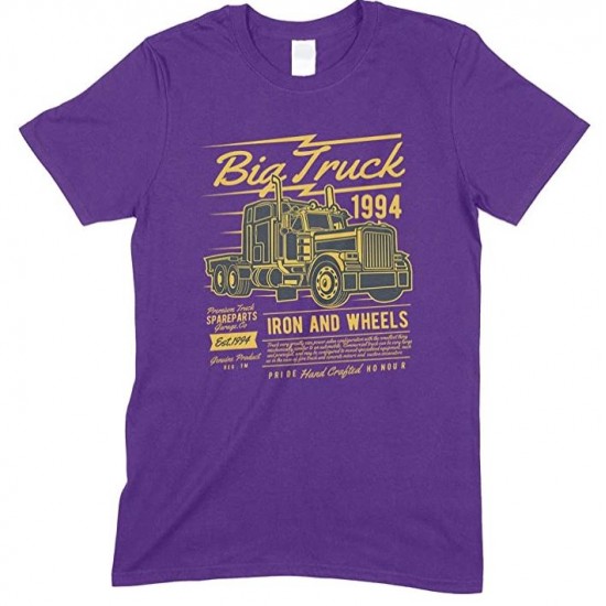  Big Truck 1994 Iron and Wheels- Children's T Shirt Boy-Girl 