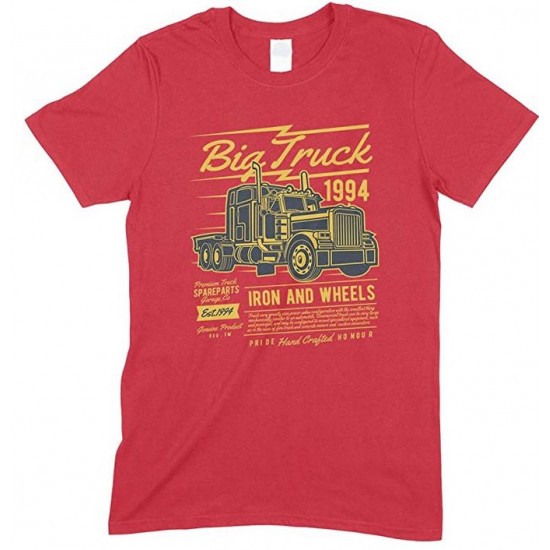  Big Truck 1994 Iron and Wheels- Children's T Shirt Boy-Girl 