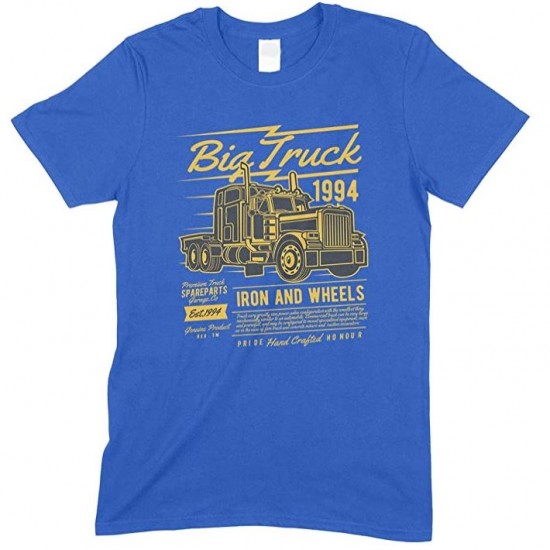  Big Truck 1994 Iron and Wheels- Children's T Shirt Boy-Girl 