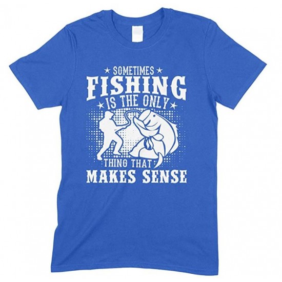 Fishing Like Sex Printed Tee Shirt