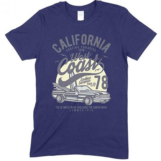 Children's- California Surfing paradise West Coast Endless Summer T Shirt -Boy - Girl