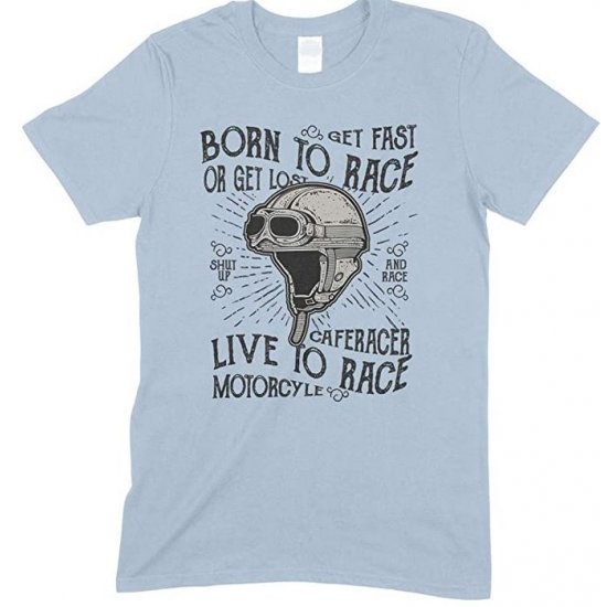  Children's Born to Race Live to Race -Unisex-T Shirt Boy-Girl 