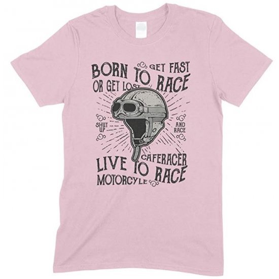  Children's Born to Race Live to Race -Unisex-T Shirt Boy-Girl 