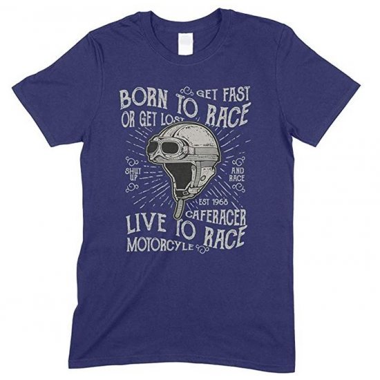  Children's Born to Race Live to Race -Unisex-T Shirt Boy-Girl 