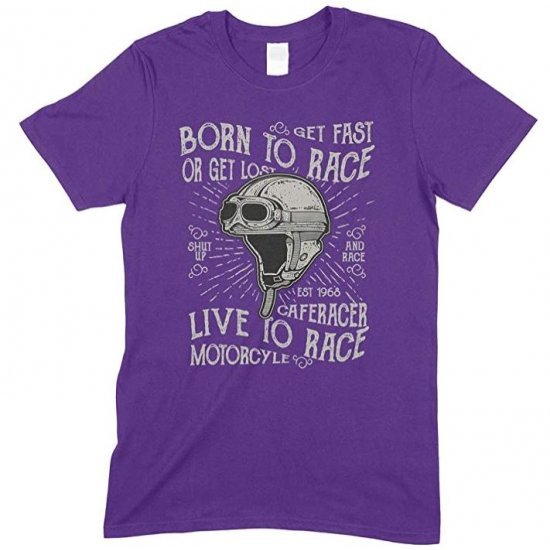  Children's Born to Race Live to Race -Unisex-T Shirt Boy-Girl 